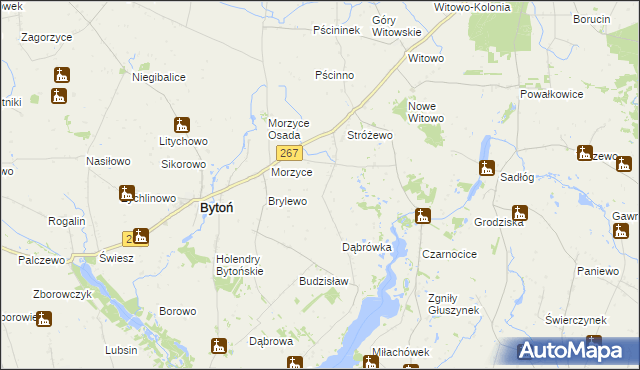 mapa Morzyce Kolonia, Morzyce Kolonia na mapie Targeo