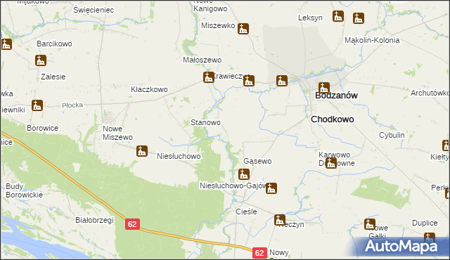 mapa Osmolinek, Osmolinek na mapie Targeo