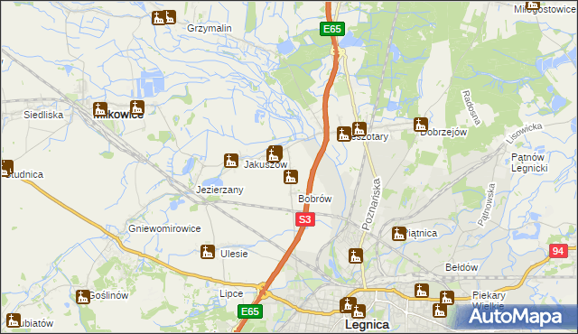 mapa Pątnówek, Pątnówek na mapie Targeo