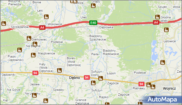 mapa Perła, Perła na mapie Targeo