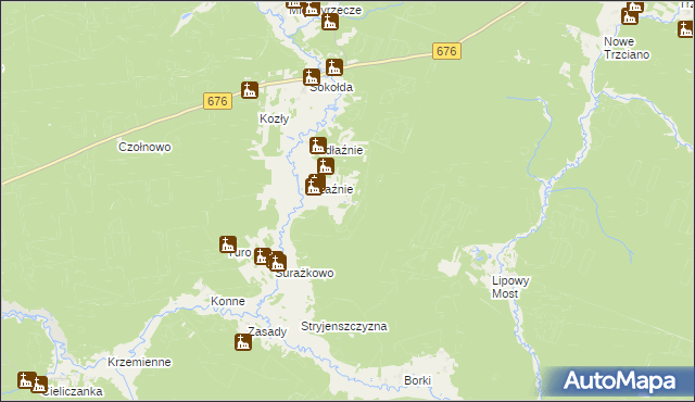 mapa Pieczonka, Pieczonka na mapie Targeo