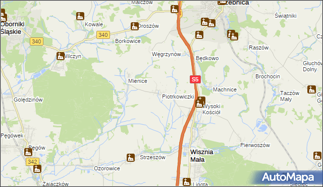 mapa Piotrkowiczki, Piotrkowiczki na mapie Targeo