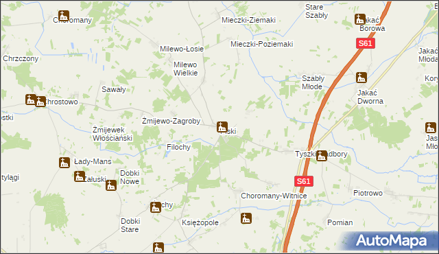 mapa Piski, Piski na mapie Targeo