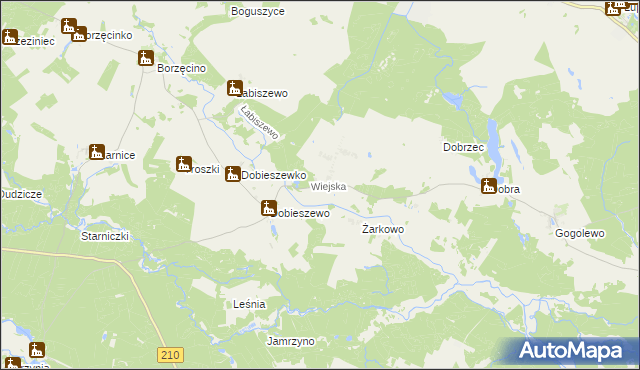 mapa Podole Małe, Podole Małe na mapie Targeo