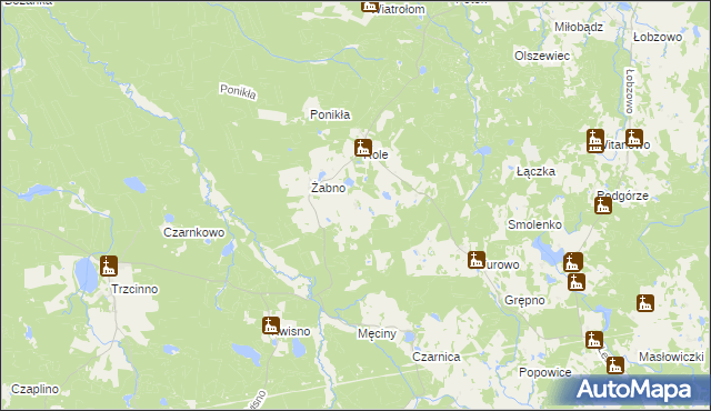 mapa Pożyczki, Pożyczki na mapie Targeo