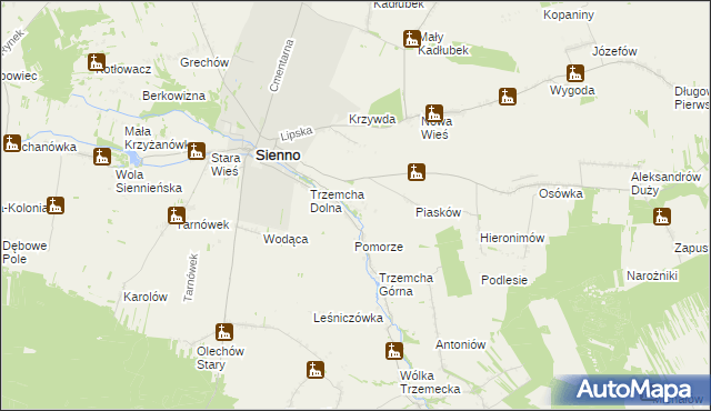 mapa Praga Dolna, Praga Dolna na mapie Targeo