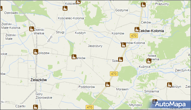 mapa Przedzeń, Przedzeń na mapie Targeo