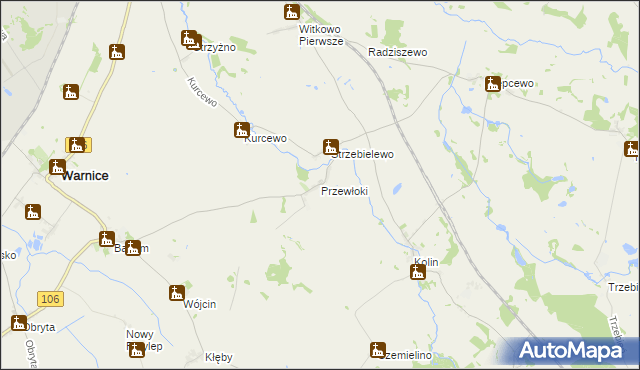 mapa Przewłoki, Przewłoki na mapie Targeo
