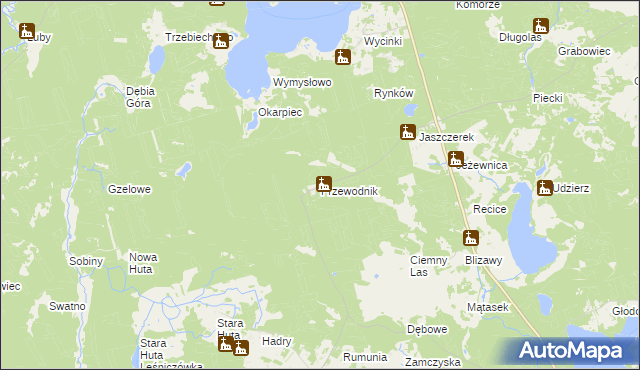 mapa Przewodnik, Przewodnik na mapie Targeo