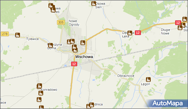 mapa Przyczyna Dolna, Przyczyna Dolna na mapie Targeo