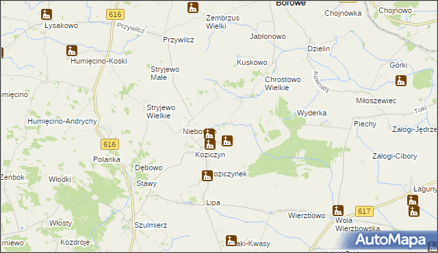 mapa Radomka, Radomka na mapie Targeo