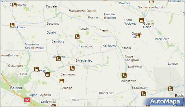 mapa Ramutówko, Ramutówko na mapie Targeo