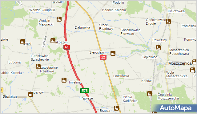 mapa Rękoraj, Rękoraj na mapie Targeo