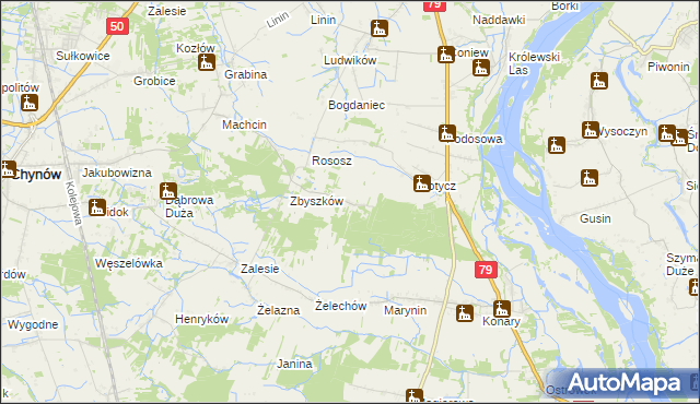 mapa Rososzka, Rososzka na mapie Targeo