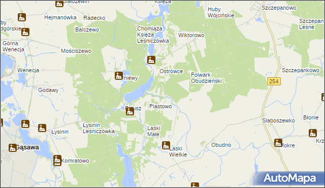 mapa Rozalinowo, Rozalinowo na mapie Targeo