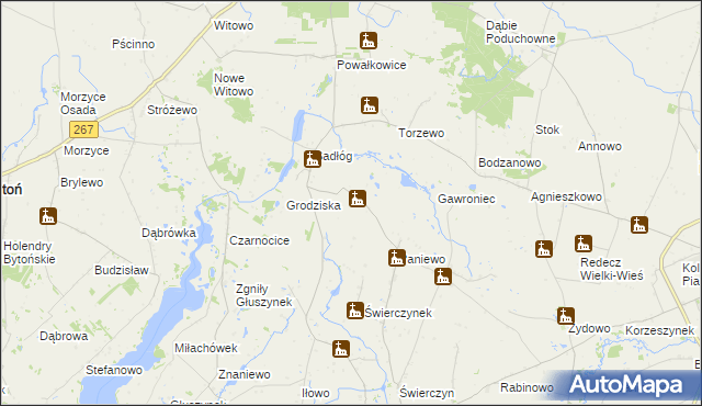 mapa Sadłóżek, Sadłóżek na mapie Targeo