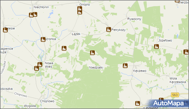 mapa Sadykierz gmina Kuczbork-Osada, Sadykierz gmina Kuczbork-Osada na mapie Targeo