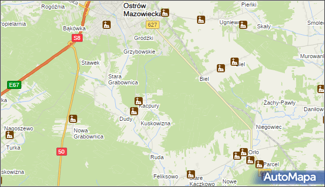 mapa Sagaje, Sagaje na mapie Targeo