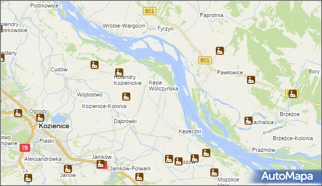 mapa Samwodzie, Samwodzie na mapie Targeo