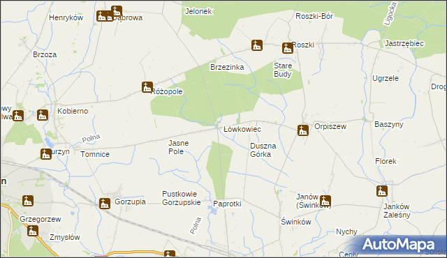 mapa Sędziszew, Sędziszew na mapie Targeo