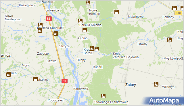 mapa Śliski, Śliski na mapie Targeo