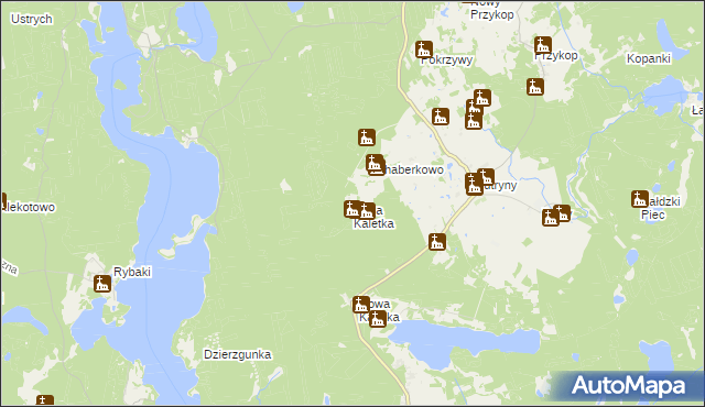 mapa Stara Kaletka, Stara Kaletka na mapie Targeo