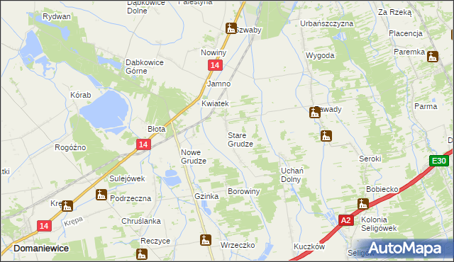 mapa Stare Grudze, Stare Grudze na mapie Targeo