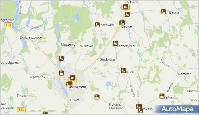 mapa Stodólska, Stodólska na mapie Targeo