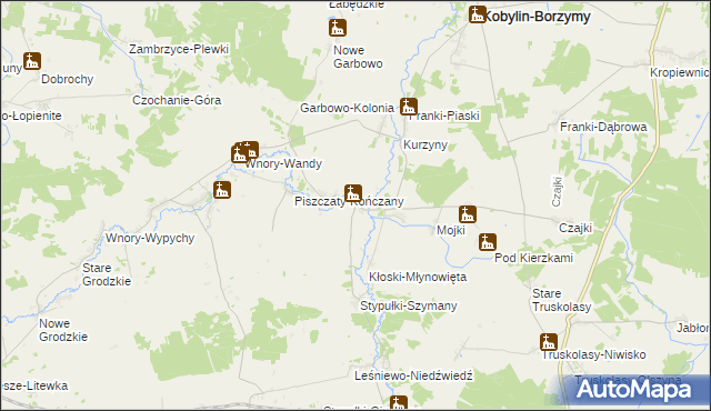 mapa Stypułki-Święchy, Stypułki-Święchy na mapie Targeo