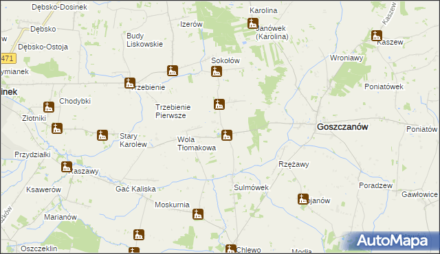 mapa Sulmów, Sulmów na mapie Targeo