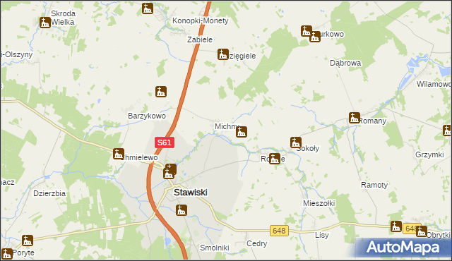 mapa Tafiły, Tafiły na mapie Targeo