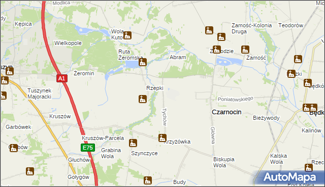 mapa Tychów, Tychów na mapie Targeo