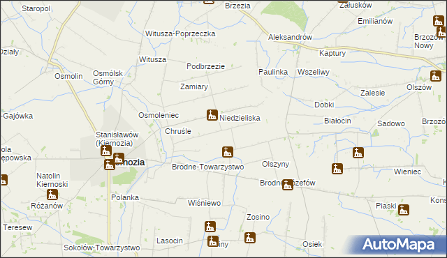 mapa Tydówka, Tydówka na mapie Targeo