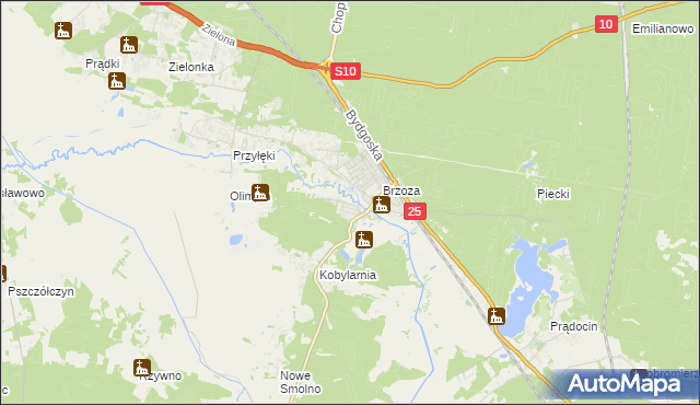 mapa Wałownica, Wałownica na mapie Targeo