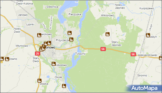 mapa Wilcze Gardło, Wilcze Gardło na mapie Targeo