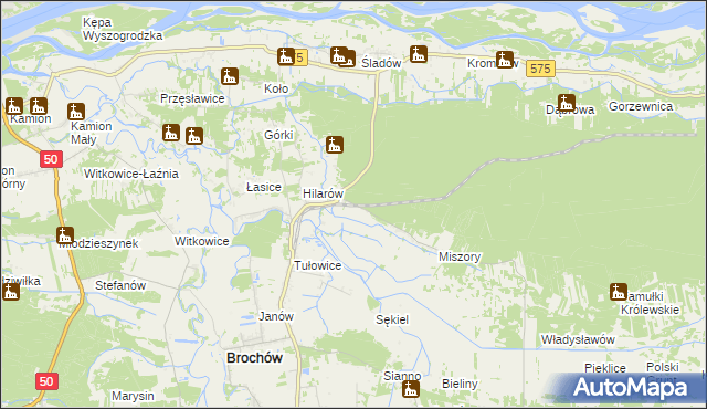 mapa Wilcze Tułowskie, Wilcze Tułowskie na mapie Targeo