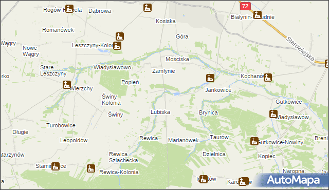 mapa Wola Łokotowa, Wola Łokotowa na mapie Targeo