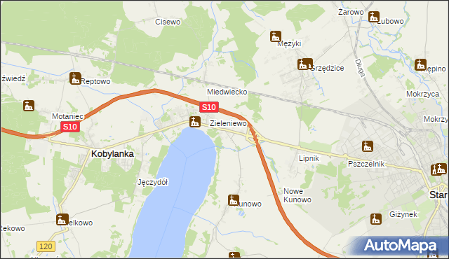 mapa Zagość, Zagość na mapie Targeo