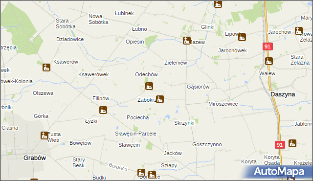 mapa Zagróbki, Zagróbki na mapie Targeo