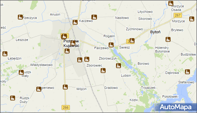 mapa Zborowczyk, Zborowczyk na mapie Targeo