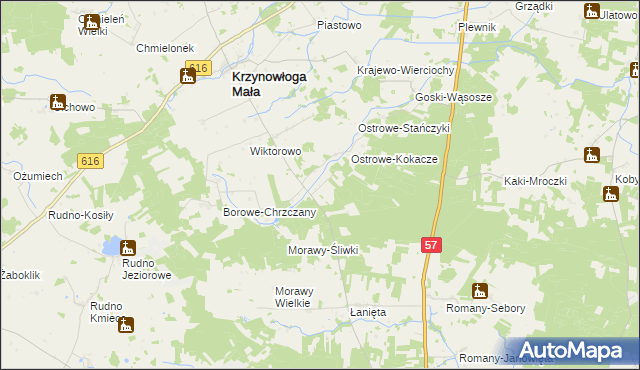 mapa Zbrochy, Zbrochy na mapie Targeo