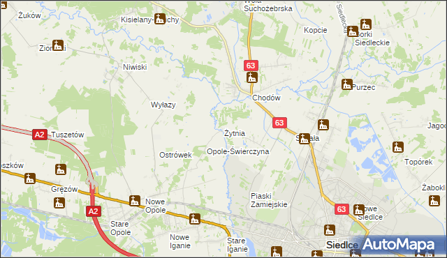 mapa Żytnia, Żytnia na mapie Targeo