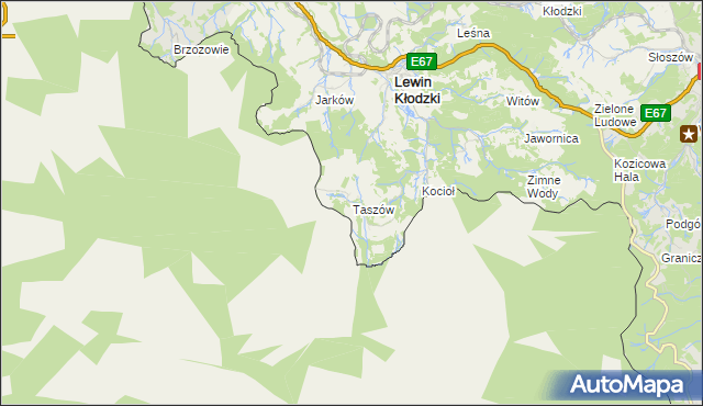 mapa Taszów, Taszów na mapie Targeo