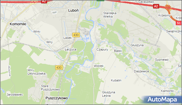 mapa Kątnik, Kątnik na mapie Targeo