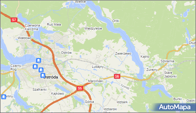 mapa Nowe Siedlisko, Nowe Siedlisko na mapie Targeo