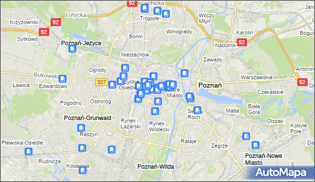 mapa Święty Marcin, Święty Marcin na mapie Targeo
