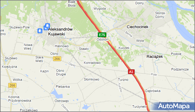 mapa Zgoda gmina Aleksandrów Kujawski, Zgoda gmina Aleksandrów Kujawski na mapie Targeo