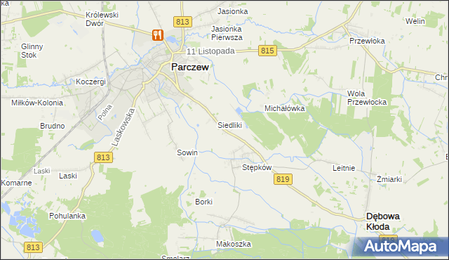 mapa Szytki, Szytki na mapie Targeo