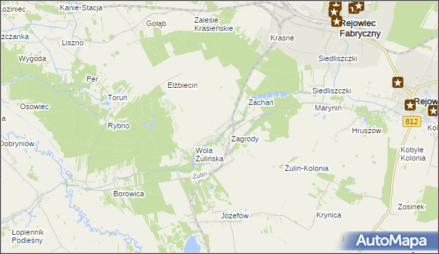 mapa Czechów Kąt, Czechów Kąt na mapie Targeo