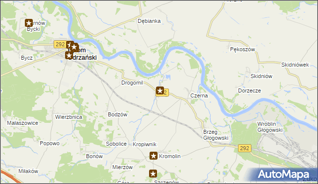 mapa Dobrzejowice, Dobrzejowice na mapie Targeo